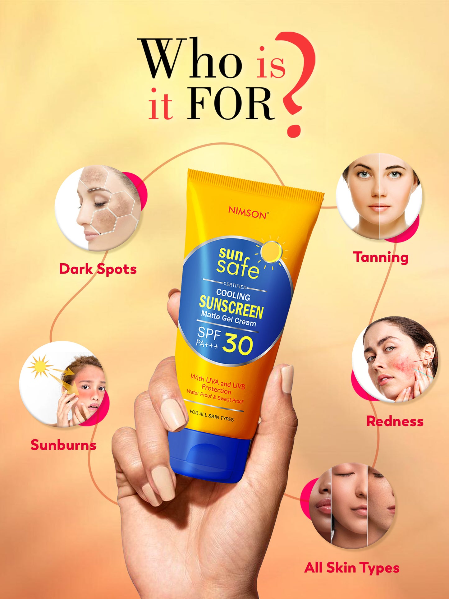 Sunscreen Gel Cream SPF 30 PA+++ (200ml + 60 ml Free)