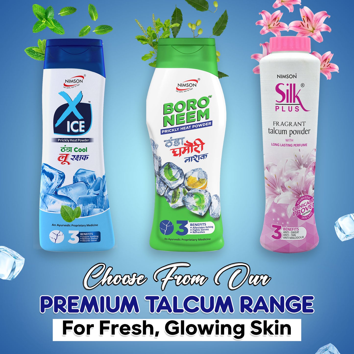 XICE Talcum Powder