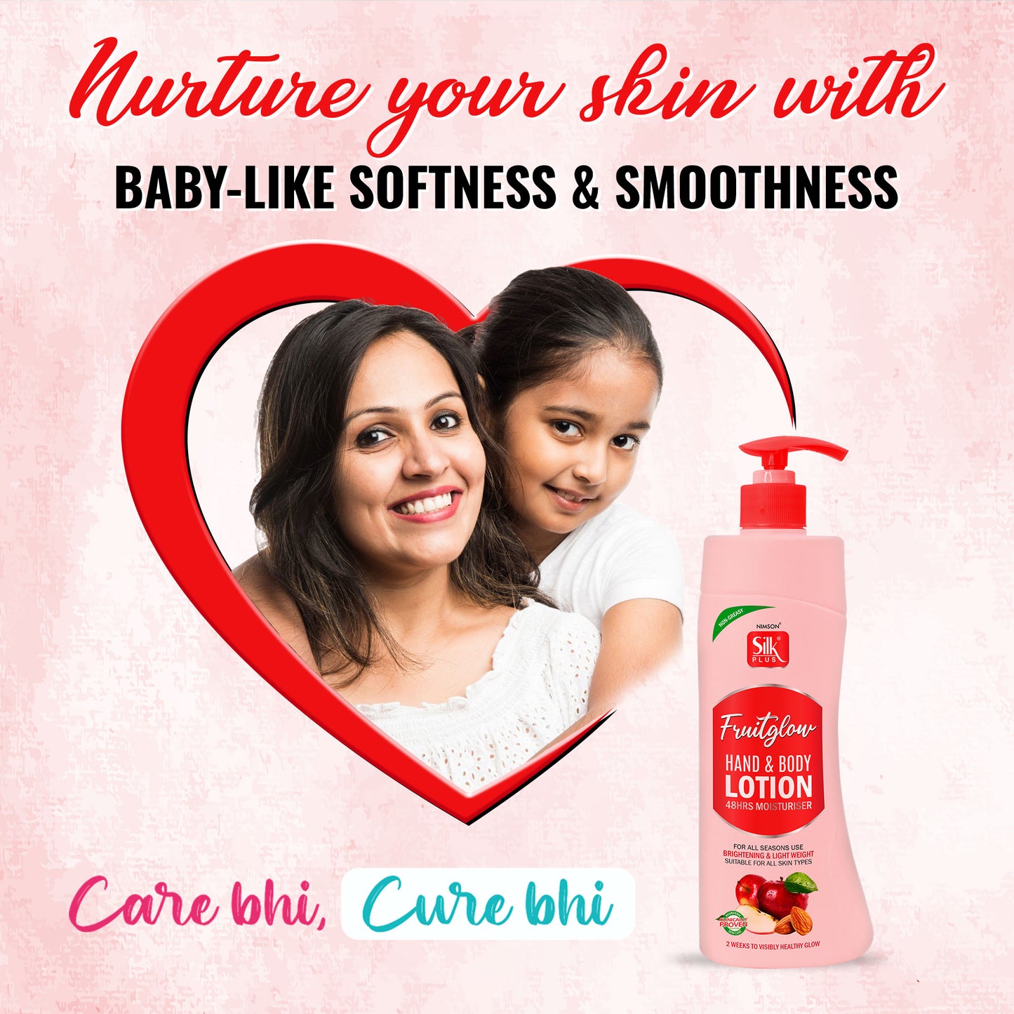 Nimson Fruit Glow Hand & Body Lotion 48 Hrs Moisturiser