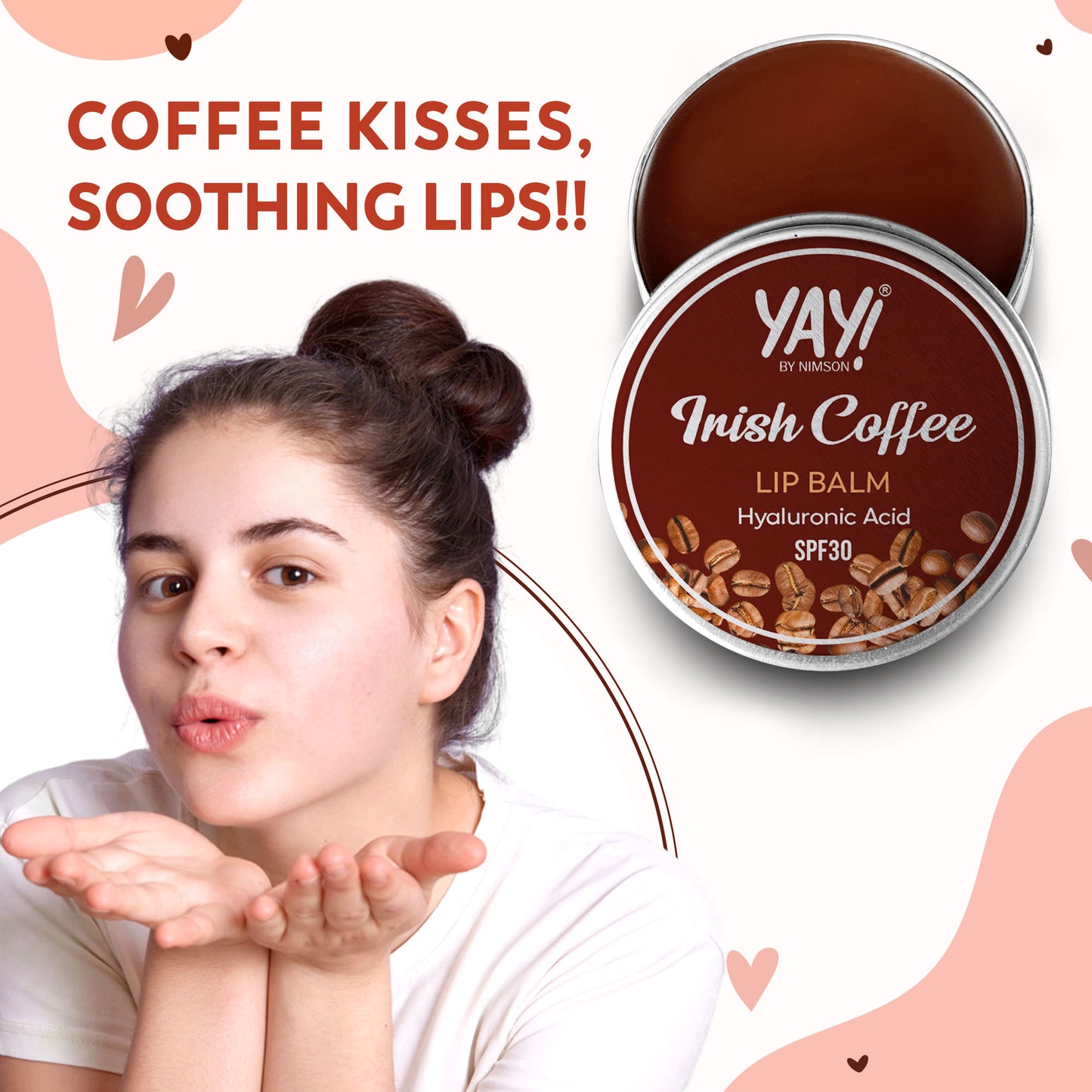 YAY Irish Coffee Lip Balm – Pure Hydration for Soft Lips