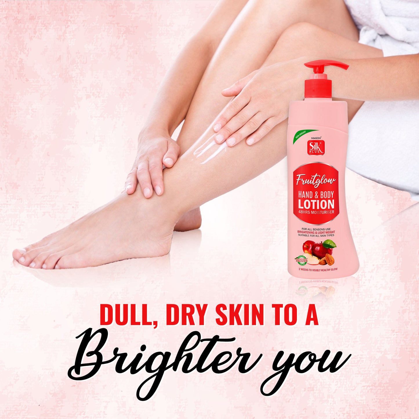 Nimson Fruit Glow Hand & Body Lotion 48 Hrs Moisturiser