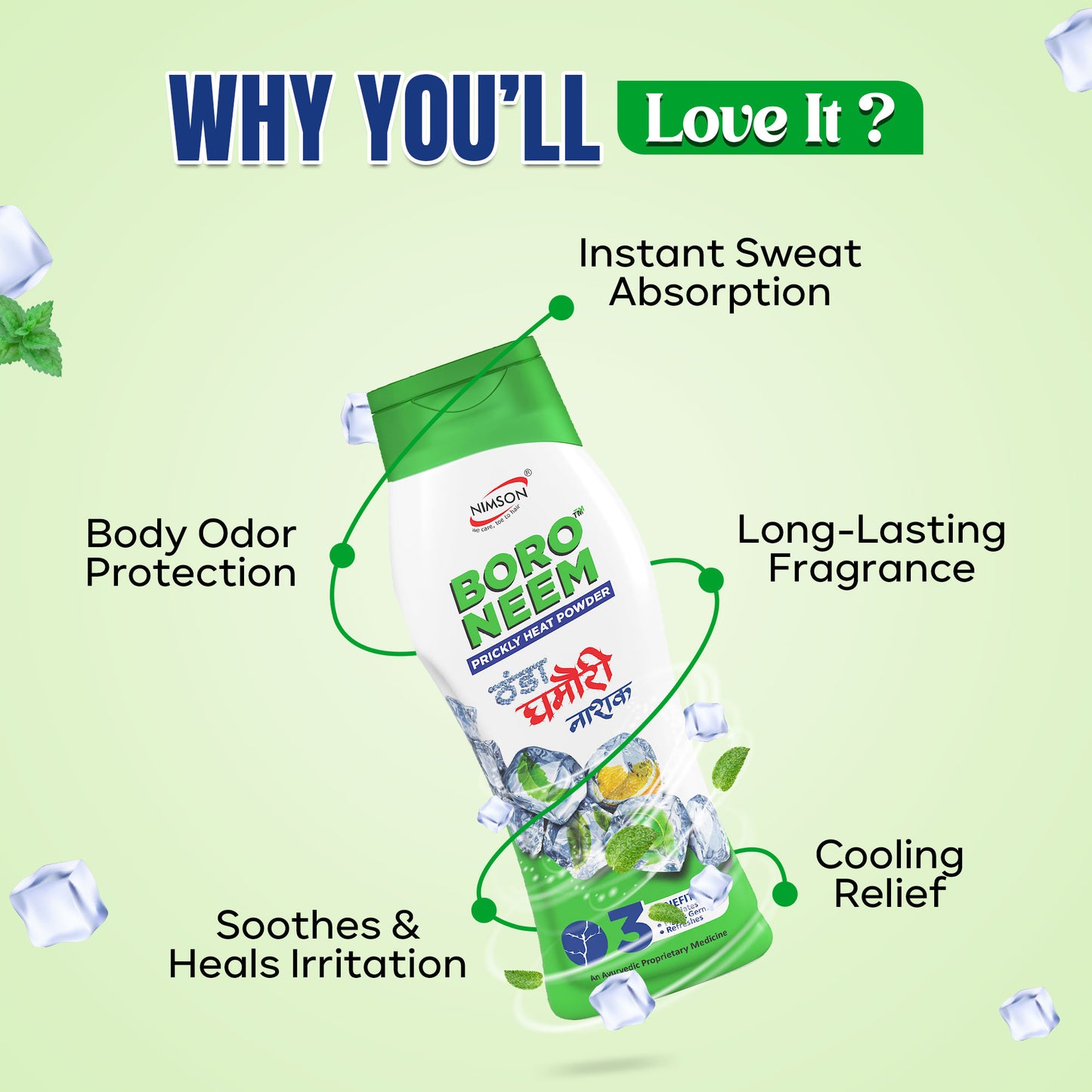 Boro Neem Talcum Powder