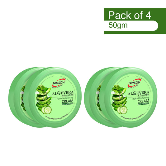 Aloevera & Cucumber Cream - Pack of 4