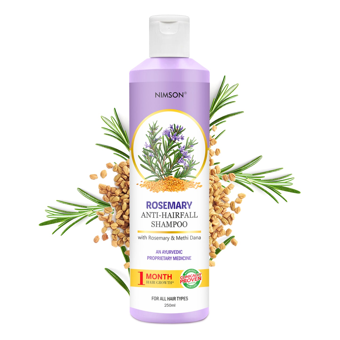 Rosemary Hair Oil, Shampoo & Hair Growth Spray