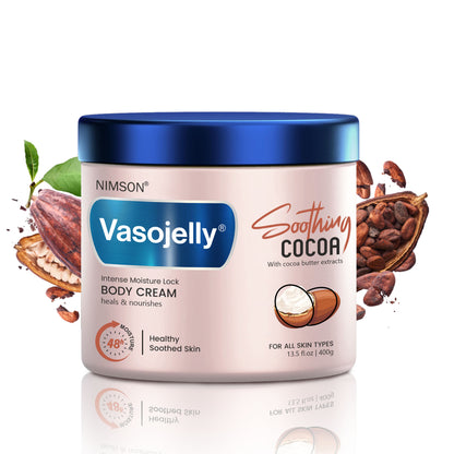 Nimson Vasojelly Soothing Cocoa – Face, Hand, and Body Cream