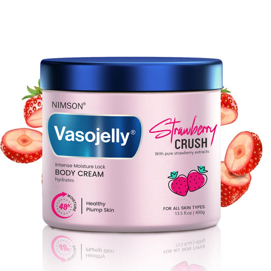 Vasojelly Strawberry Crush – Face, Hand, and Body Cream