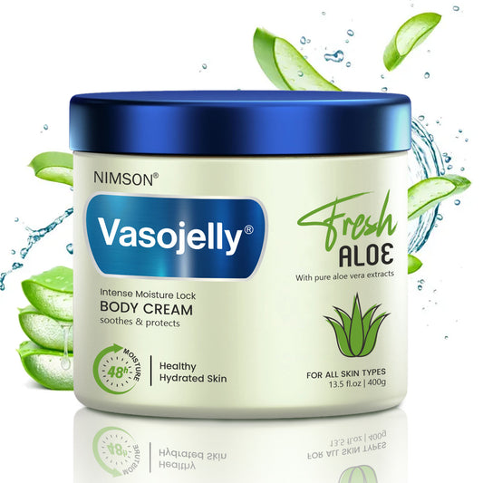 Vasojelly  Aloe Fresh – Face, Hand, and Body Cream