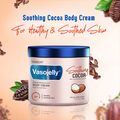 Nimson Vasojelly Soothing Cocoa – Face, Hand, and Body Cream