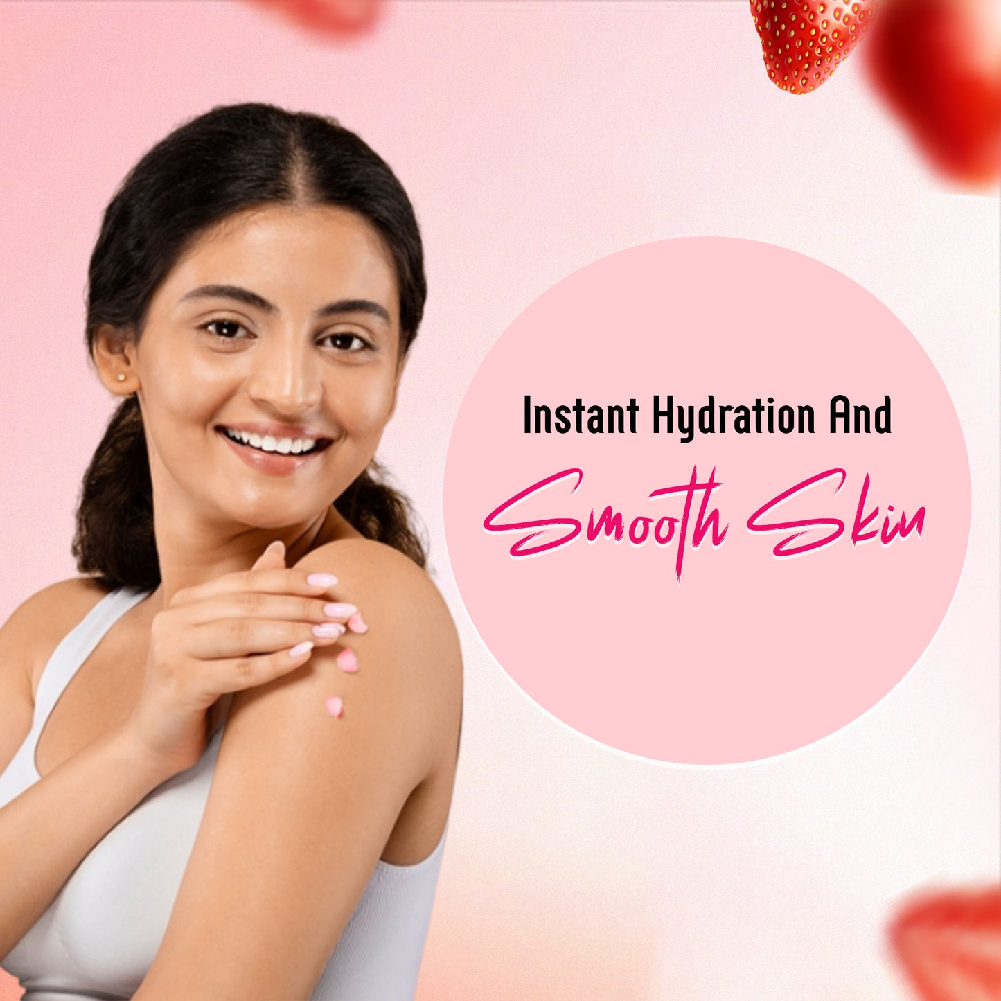 Vasojelly Strawberry Crush – Face, Hand, and Body Cream