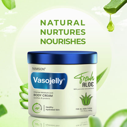 Nimson Vasojelly  Aloe Fresh  – Face, Hand, and Body Cream