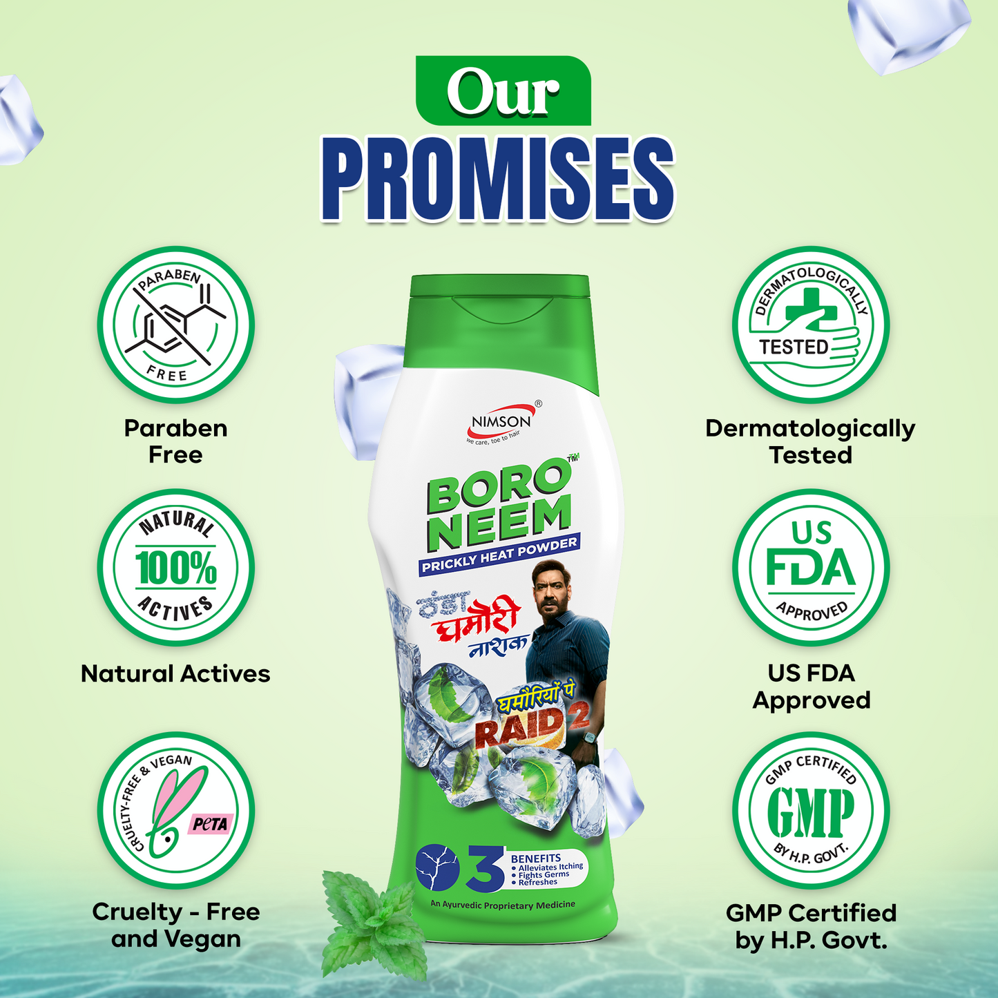 Boro Neem Talcum Powder