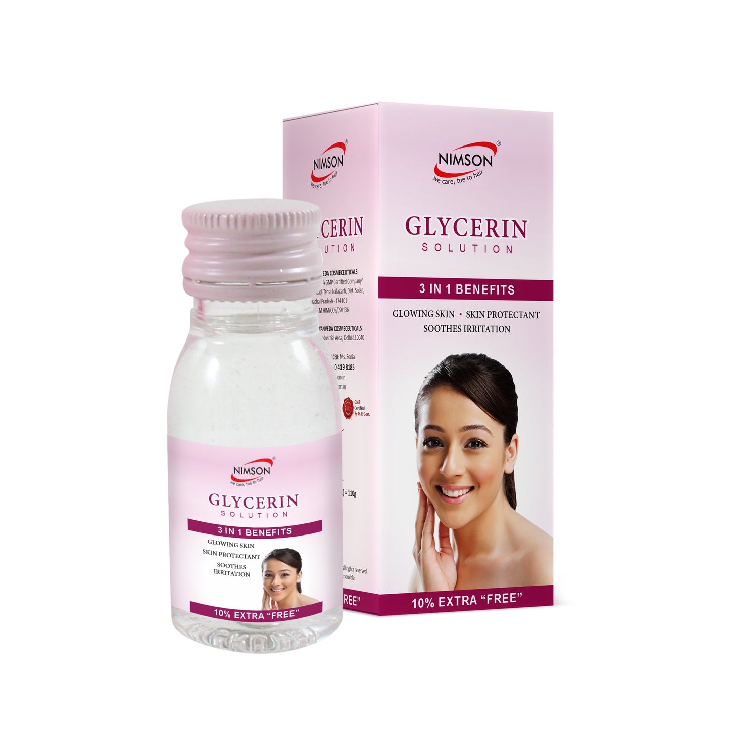 Glycerin Solution For Glowing Skin,Skin Protectant and Soothes Irritation