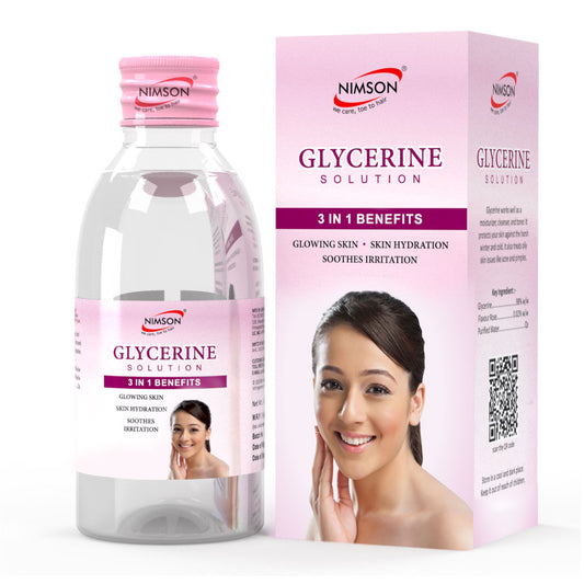 Nimson Glycerine Solution for Skin Hydration and Glowing Skin