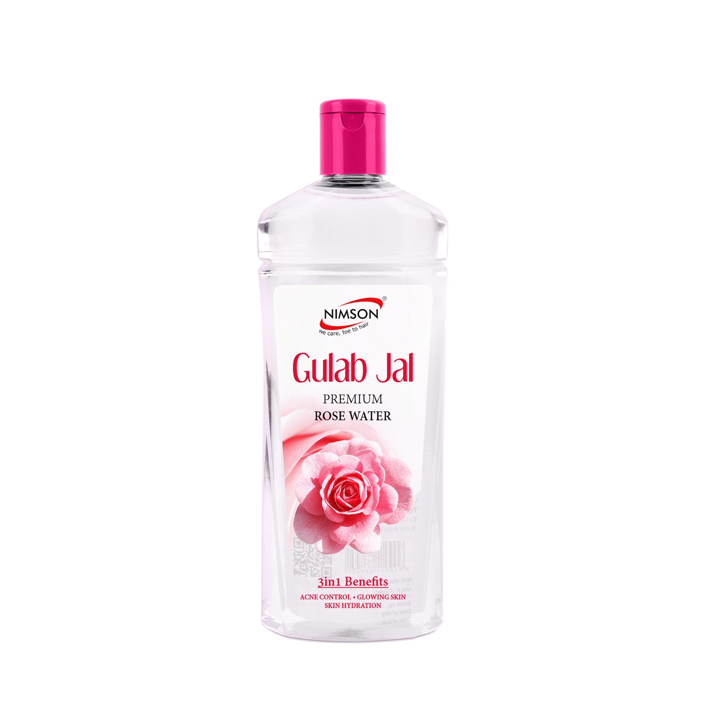 Gulab Jal Premium Rose Water For Acne Control +Glowing Skin +Skin Hydration