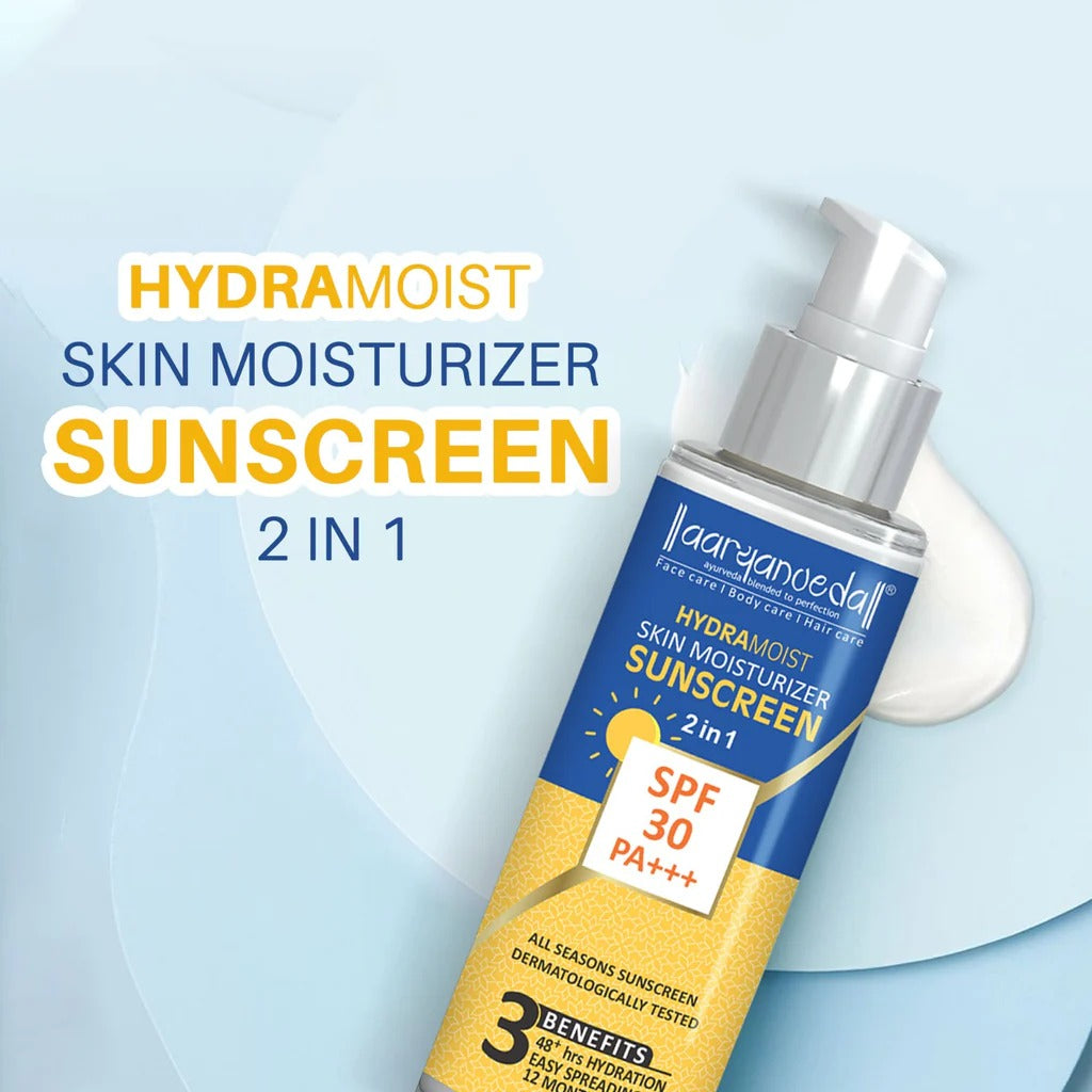 HydraMoist Skin Moisturizer Sunscreen 2 In 1 SPF 30 PA+++ - 200 Ml