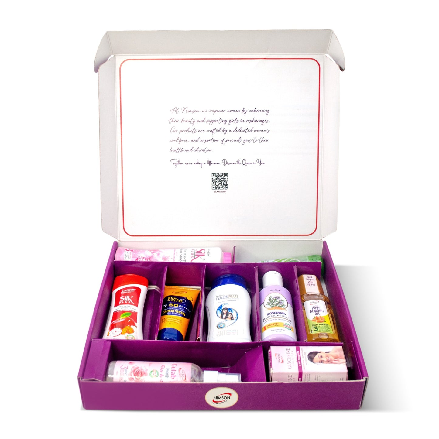 Glow & Grow, Women Empowerment Rakhi Gift Combo
